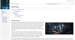 Desktop Screenshot of antidystopia.com